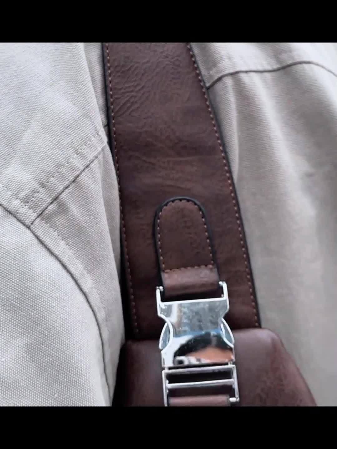 Borsa a Spalla da Uomo | Resistente & Leggera | Grande Capacità