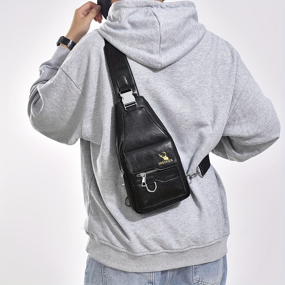 Borsa a Spalla da Uomo | Resistente & Leggera | Grande Capacità