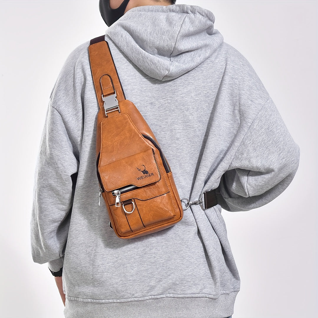 Borsa a Spalla da Uomo | Resistente & Leggera | Grande Capacità