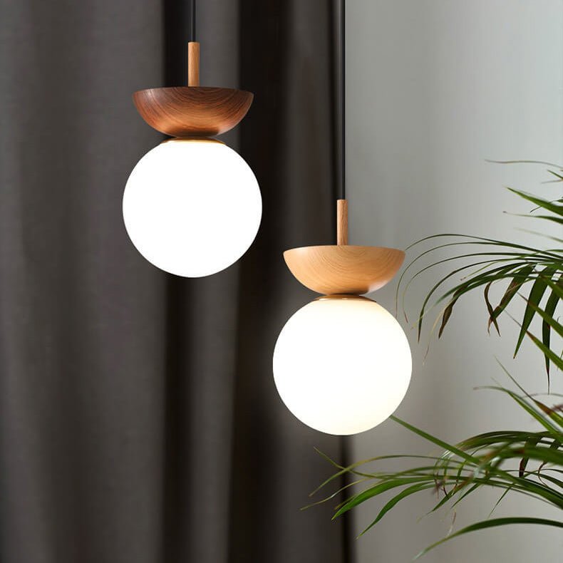 Hikari Lampada da Soffitto – Design Giapponese Minimalista con LED e Legno