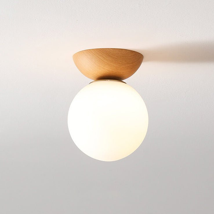 Hikari Lampada da Soffitto – Design Giapponese Minimalista con LED e Legno