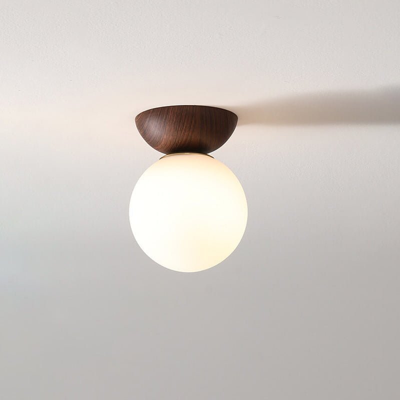 Hikari Lampada da Soffitto – Design Giapponese Minimalista con LED e Legno