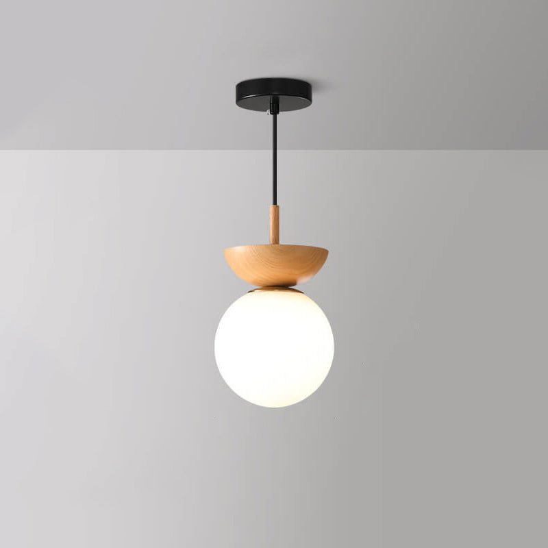 Hikari Lampada da Soffitto – Design Giapponese Minimalista con LED e Legno