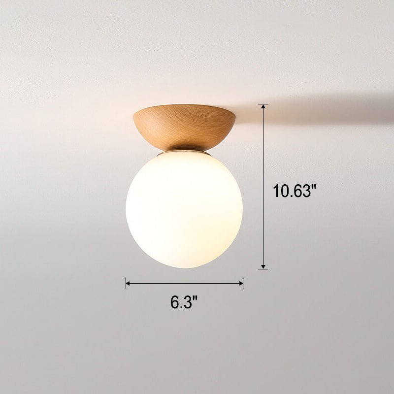 Hikari Lampada da Soffitto – Design Giapponese Minimalista con LED e Legno