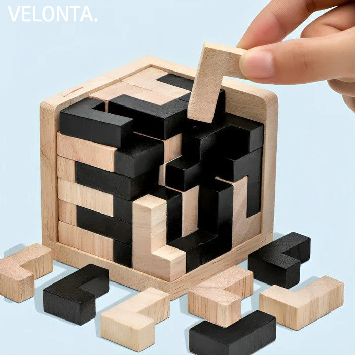Puzzle 3D in Legno - PuzzleMaster