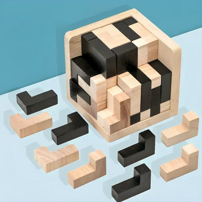 Puzzle 3D in Legno - PuzzleMaster