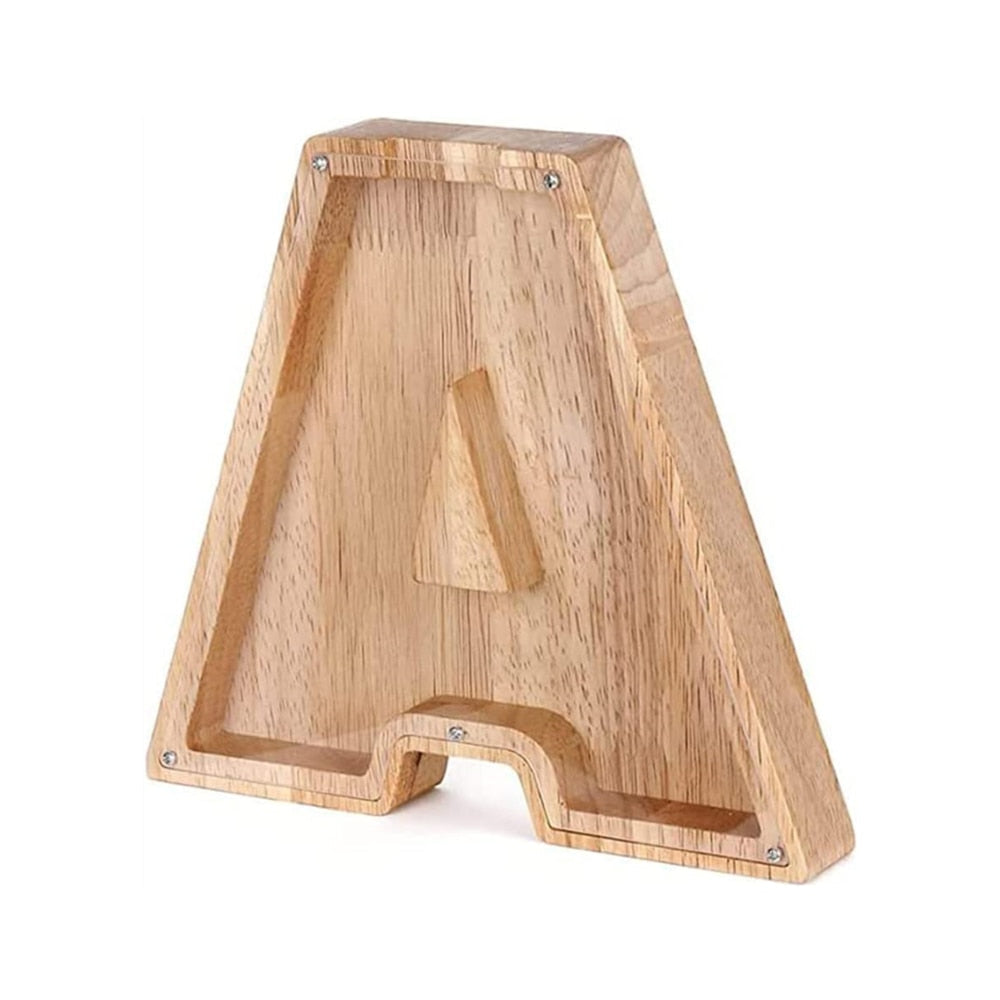 Salvadanaio in Legno - LetterSaver