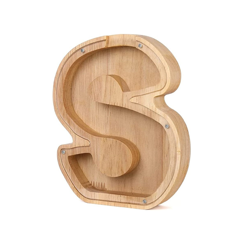 Salvadanaio in Legno - LetterSaver