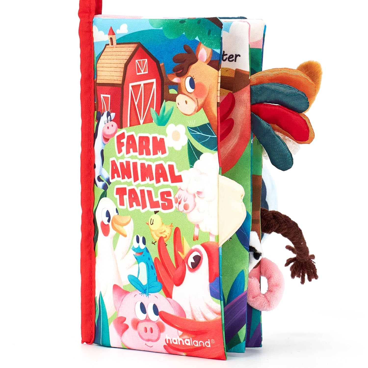 Libro Sensoriale - Giocattolo per Bambini ad Alto Contrasto 6-12 Mesi