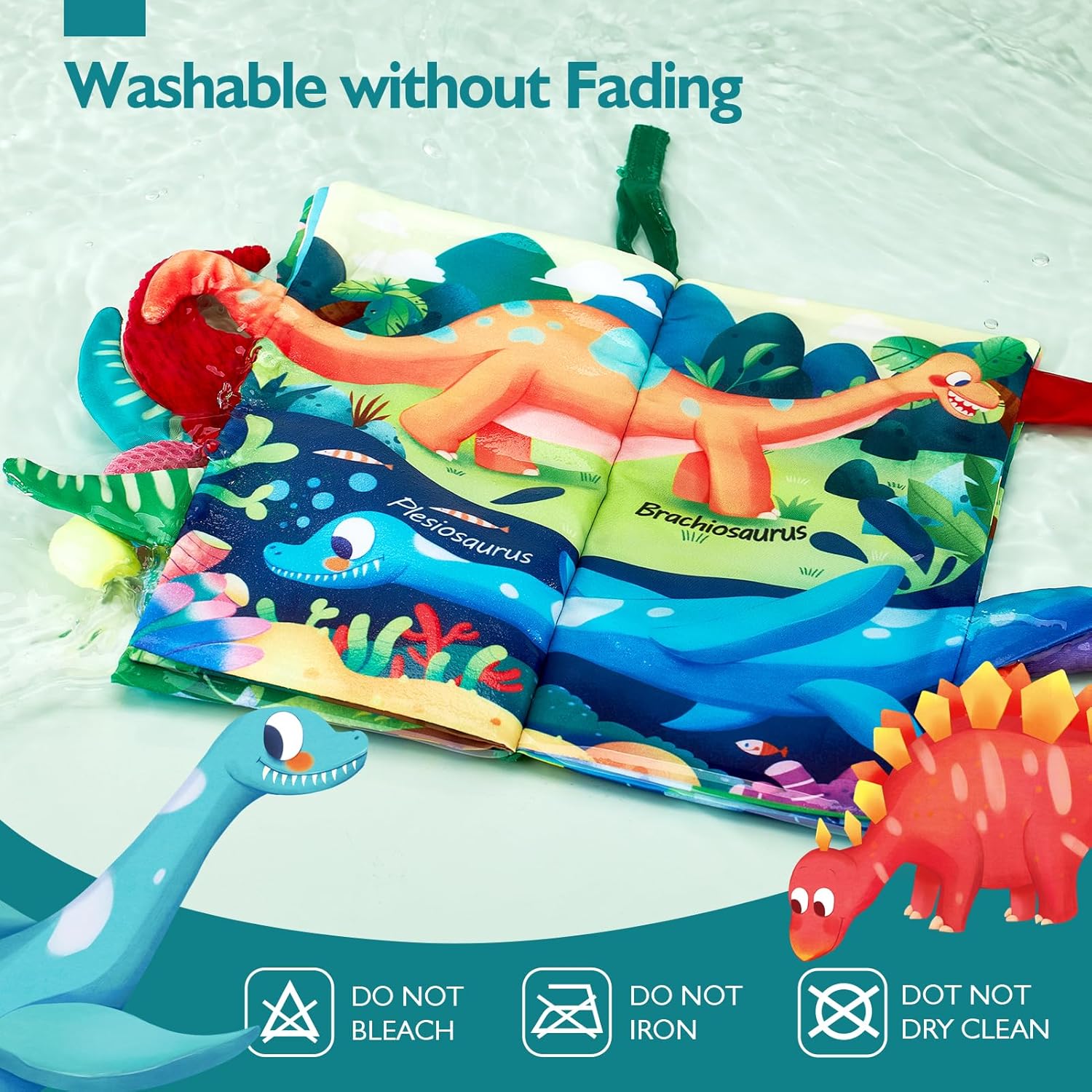 Libro Sensoriale - Giocattolo per Bambini ad Alto Contrasto 6-12 Mesi