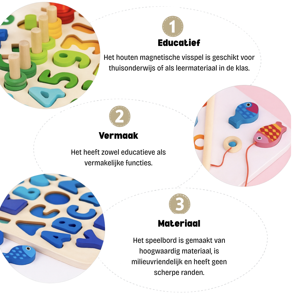 Montessori Tavola di Gioco in Legno | Sviluppo delle Competenze per Bambini e Neonati