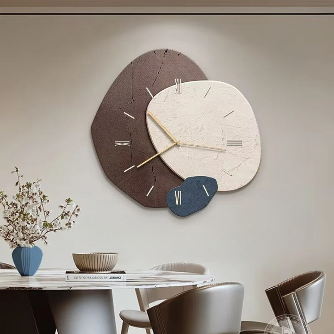 Orologio da Parete in Legno con Lampada LED | Design Elegante e Pratico