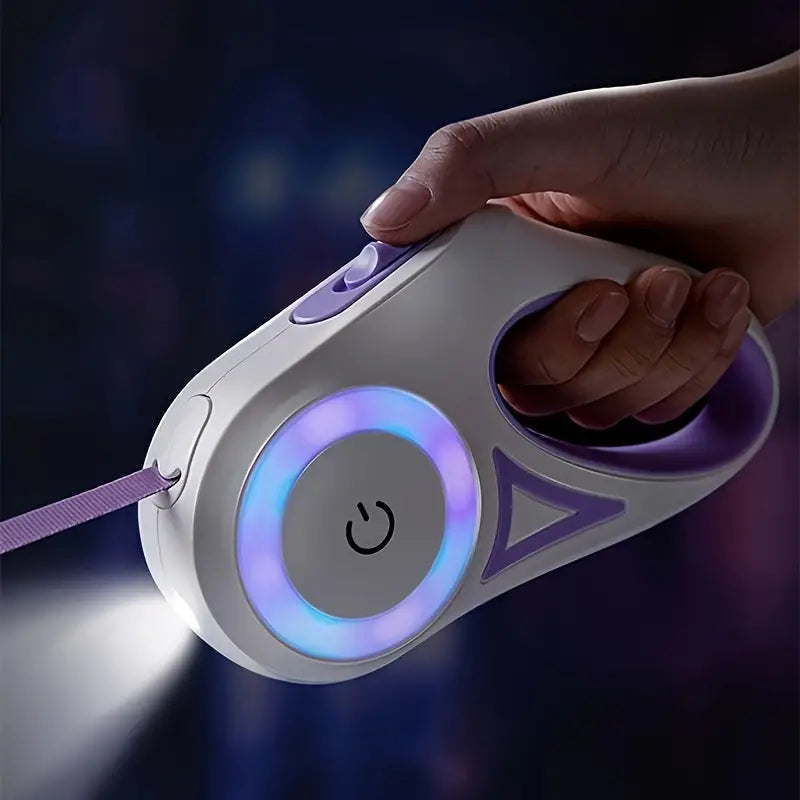 Guinzaglio Illuminato per Cani con Torcia – GlowGuard