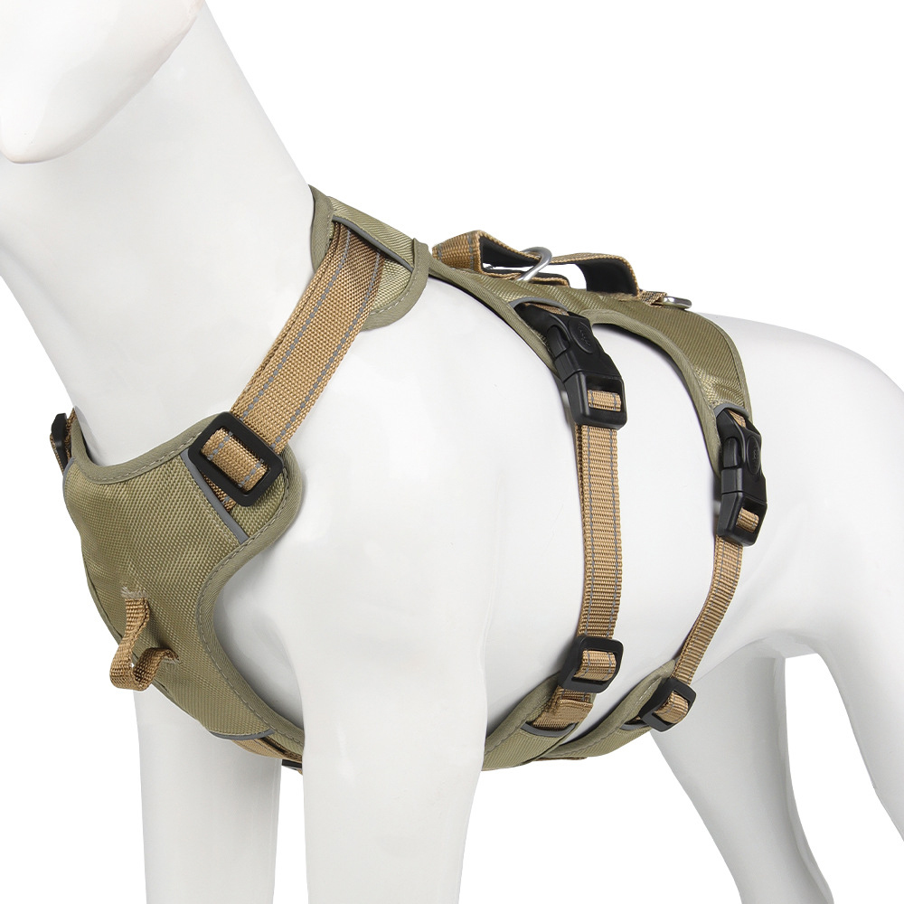 Imbracatura Riflettente Antipull per Cani - GripGuard
