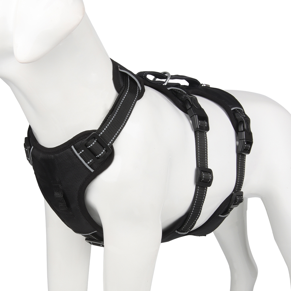 Imbracatura Riflettente Antipull per Cani - GripGuard