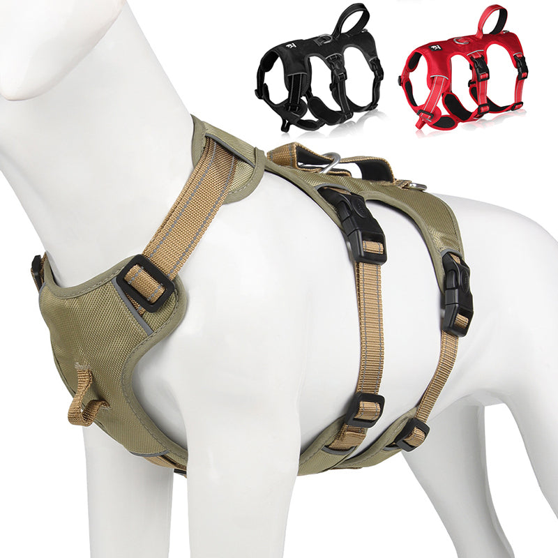 Imbracatura Riflettente Antipull per Cani - GripGuard