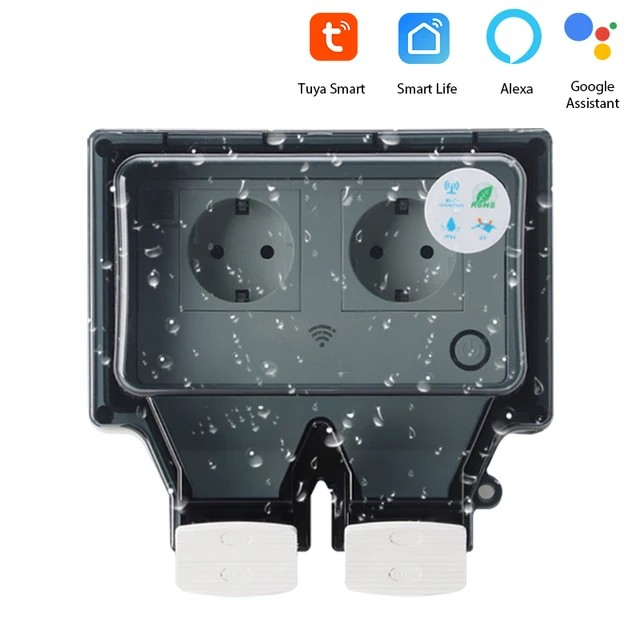 Presina WiFi Smart da Esterno con Impermeabilità IP66 - Voltura