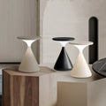 Lampe de table sans fil LuminaHour en forme de sablier pour maisons modernes