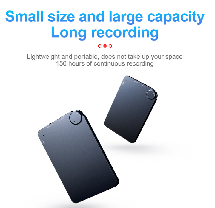 Mini Registratore Vocale Attivato da Voce - EchoNote