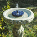 Fontaine d'eau solaire extérieure pour caractéristiques aquatiques de jardin