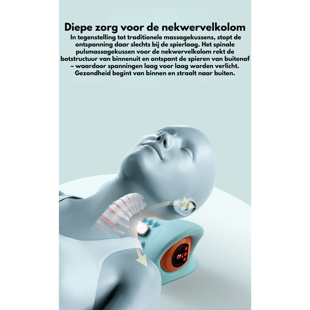 VeroNeck Massaggiatore 4-in-1 – Cura Completa del Collo & Rilassamento