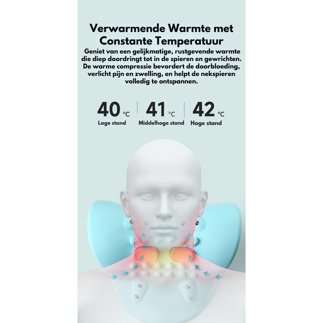 VeroNeck Massaggiatore 4-in-1 – Cura Completa del Collo & Rilassamento