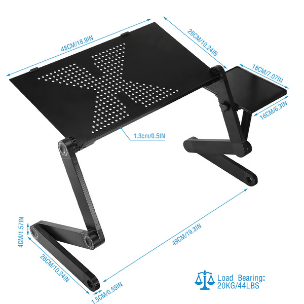 Supporto Ergonomico per Laptop a 360° – FlexStand