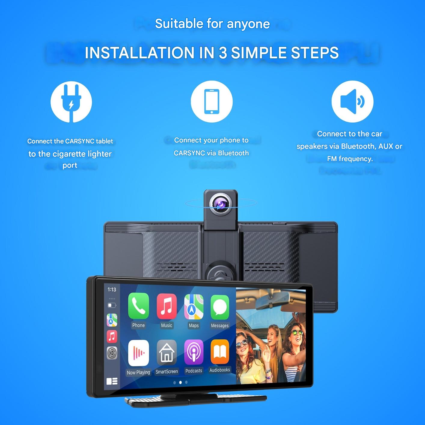 Display Wireless CarPlay & Android – DriveOne