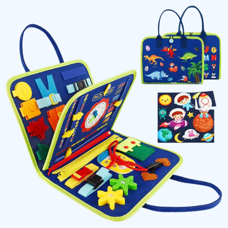 Pannello 25-in-1 - Giocattolo Educativo Sensoriale per Bambini