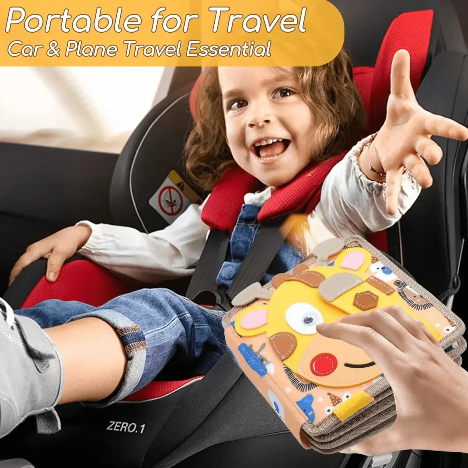 Libro Sensoriale per Bambini - Spettacolo di Scoperta