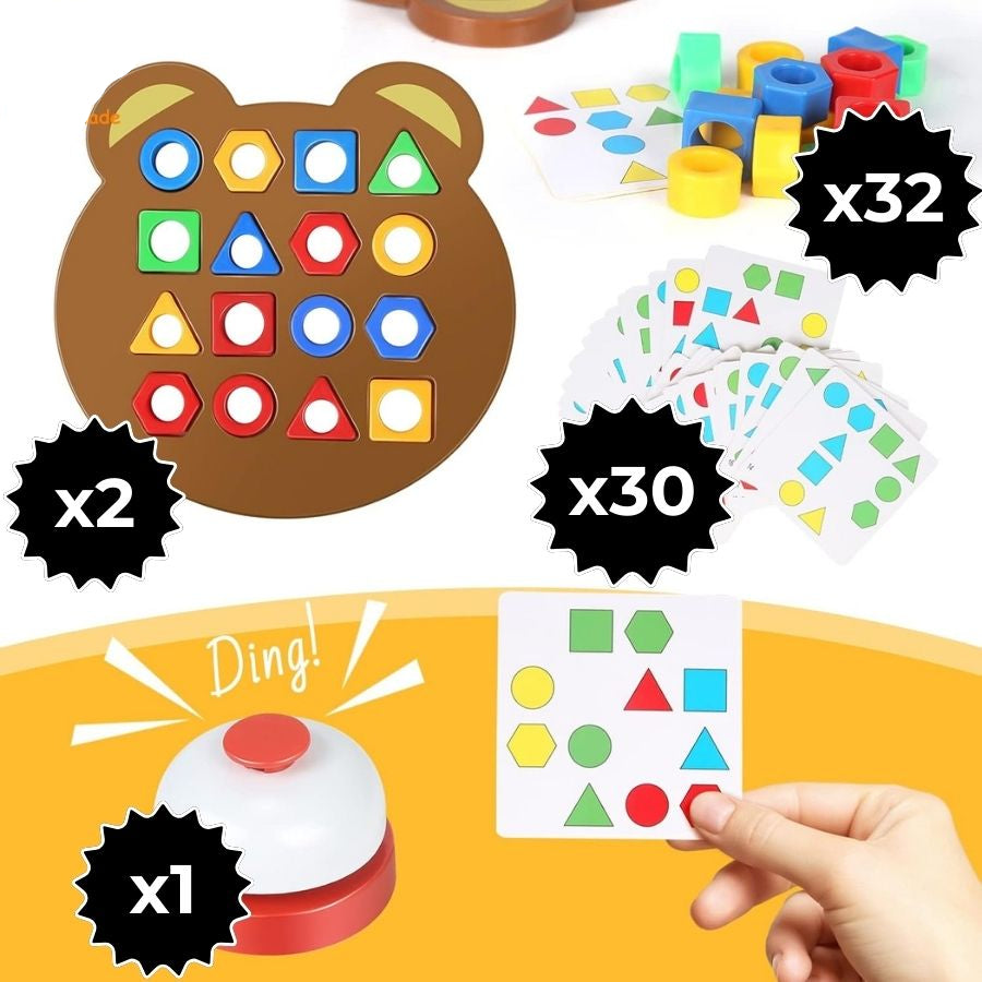 Puzzle di Forme e Colori per Bambini - ShapeMatch