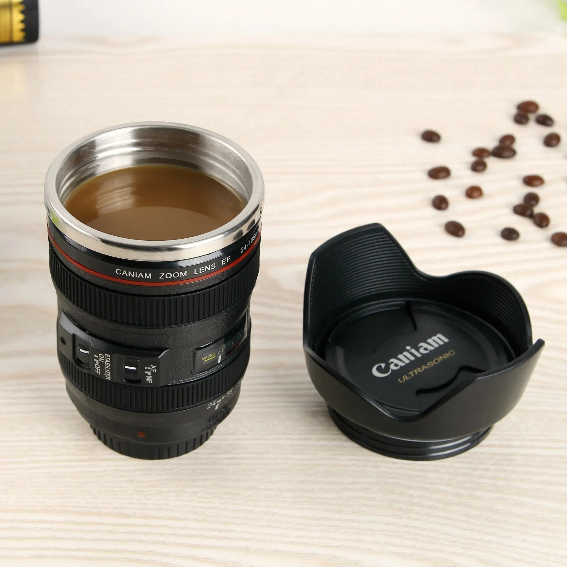 Tazza da Caffè Stile Obiettivo Fotografico – FocusMug