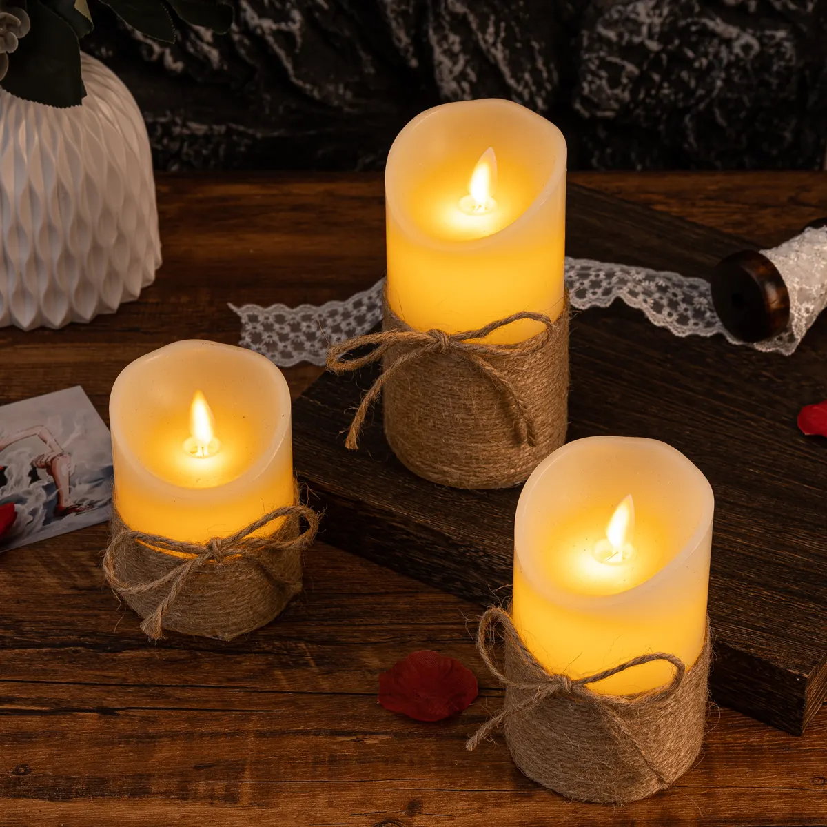 ZZ_NOSALE_EVER_24-07-2025_ Candele LED Atmosferiche - GlowFlicker