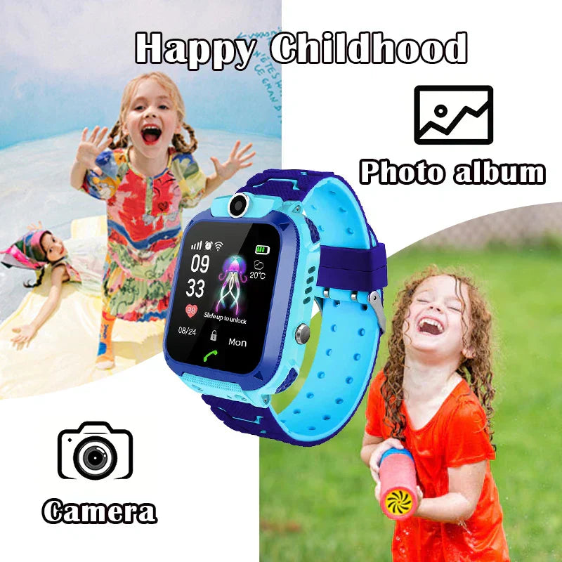 Orologio GPS per Bambini con Tracciamento della Posizione e Funzione Telefonica – Luna