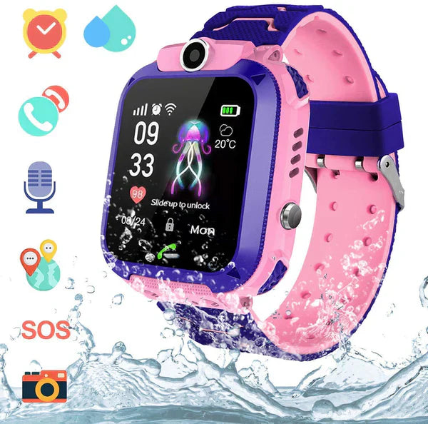 Orologio GPS per Bambini con Tracciamento della Posizione e Funzione Telefonica – Luna