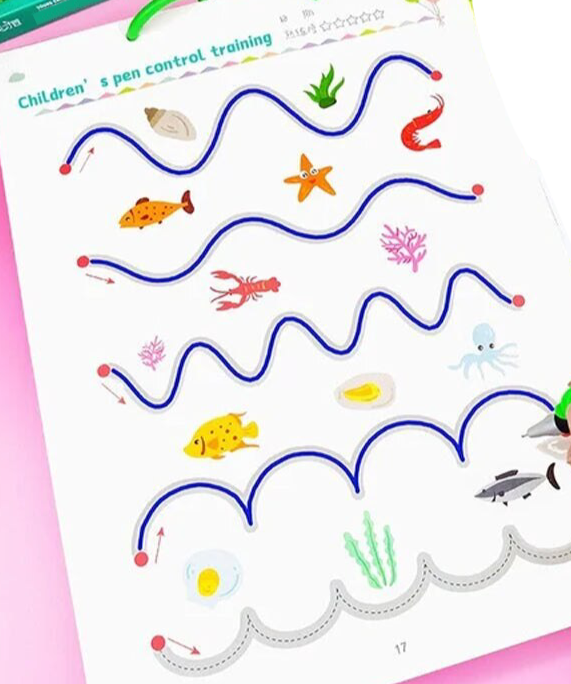 Set di Quaderni di Scrittura Pratica Riutilizzabili – Pip