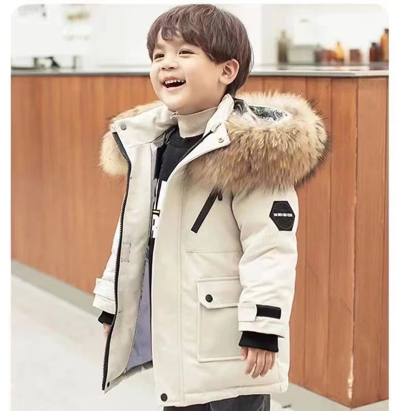 Giacca Invernale per Bambini - Impermeabile e Calda | Design Slim Fit