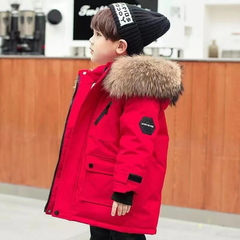 Giacca Invernale per Bambini - Impermeabile e Calda | Design Slim Fit