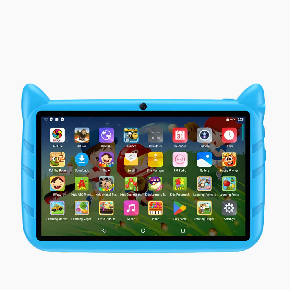 Tablet per bambini 7 pollici - 5G WiFi - 4GB RAM - 64GB ROM