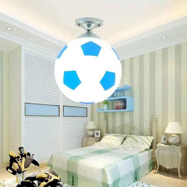 Lampada da soffitto a tema calcio – GoalBright