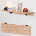 Bisagra plegable de acero | Consola plegable para mesa y armario (4 piezas) | KlappFix