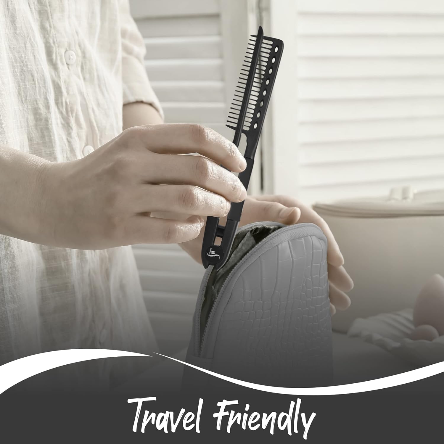 Spazzola Lisciatrice – Pettine per Asciugatura per uno Stile dei Capelli Senza Sforzo