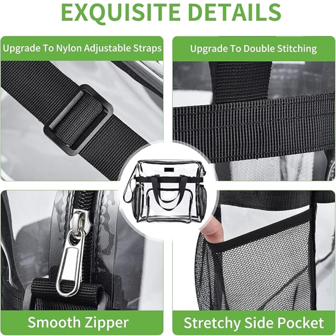 Borsa Tote Trasparente – CrystalTote