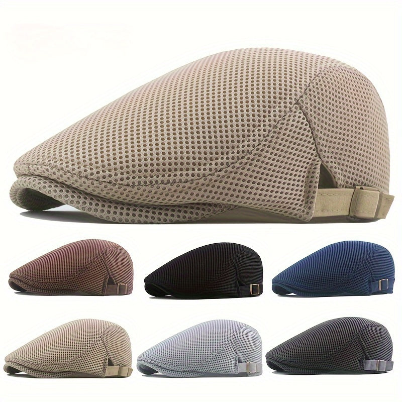 Cappello classico da uomo | Mesh traspirante | Leggero e alla moda | Estate