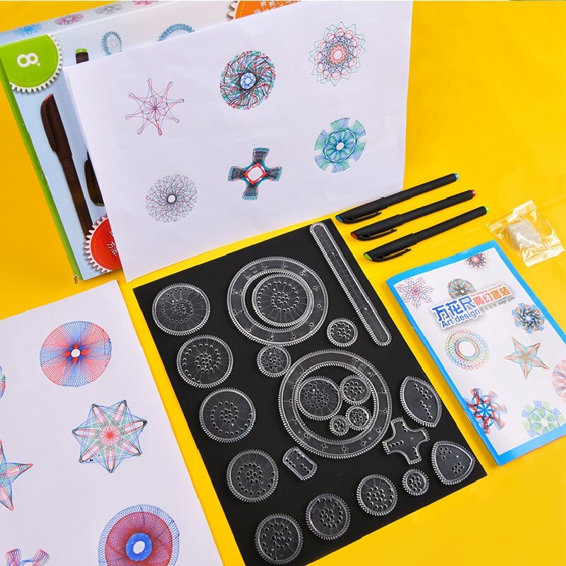 Set di Disegno Spirografo Classico - La Massima Creatività per Bambini