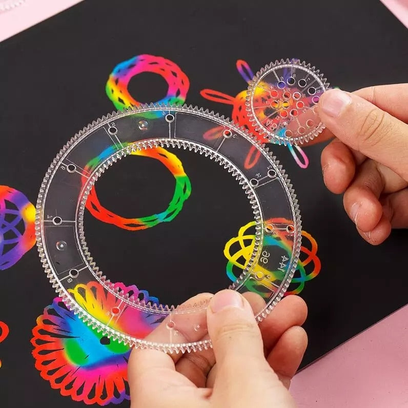 Set di Disegno Spirografo Classico - La Massima Creatività per Bambini