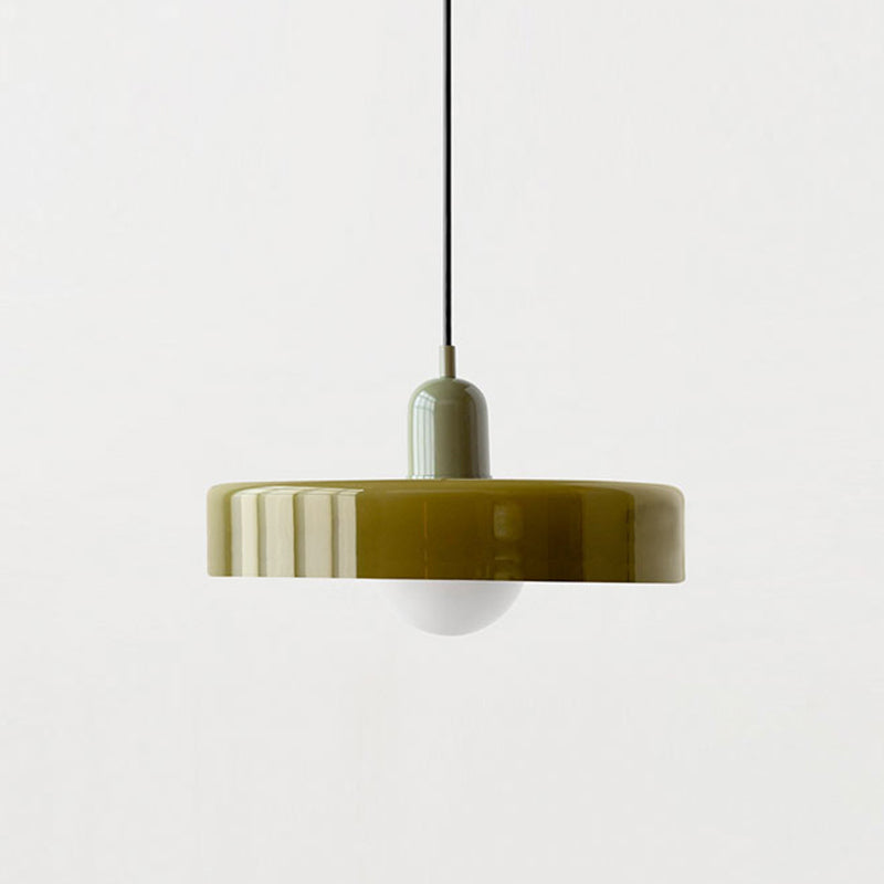 Lampada a Sospensione Colorata | Stile Bauhaus | Design Artistico