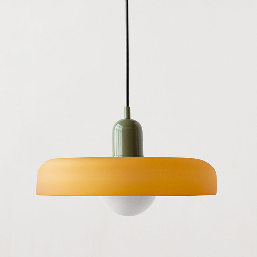 Lampada a Sospensione Colorata | Stile Bauhaus | Design Artistico