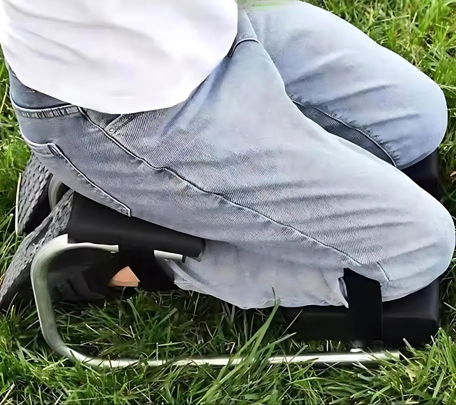 Pieghevole Giardiniere e Sgabello - GardenEase Duo