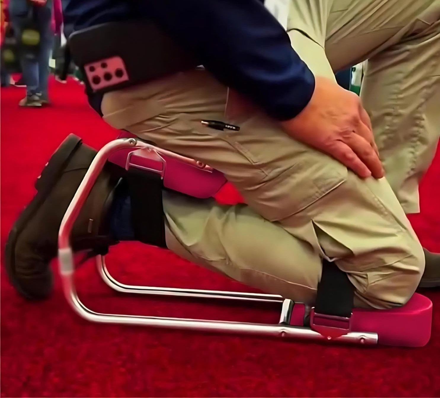 Pieghevole Giardiniere e Sgabello - GardenEase Duo